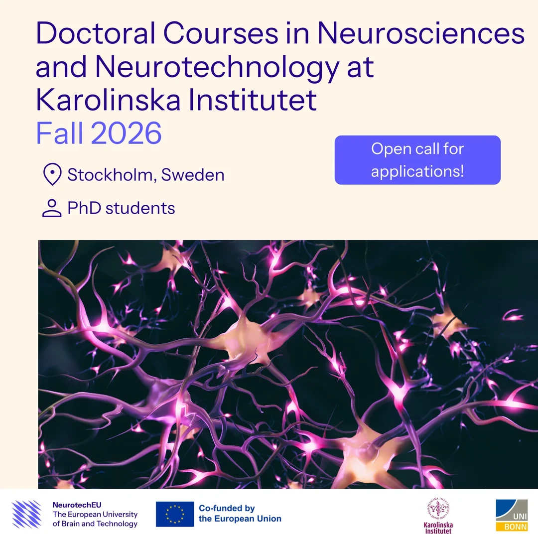 KI Doctoral Courses - Fall 2026