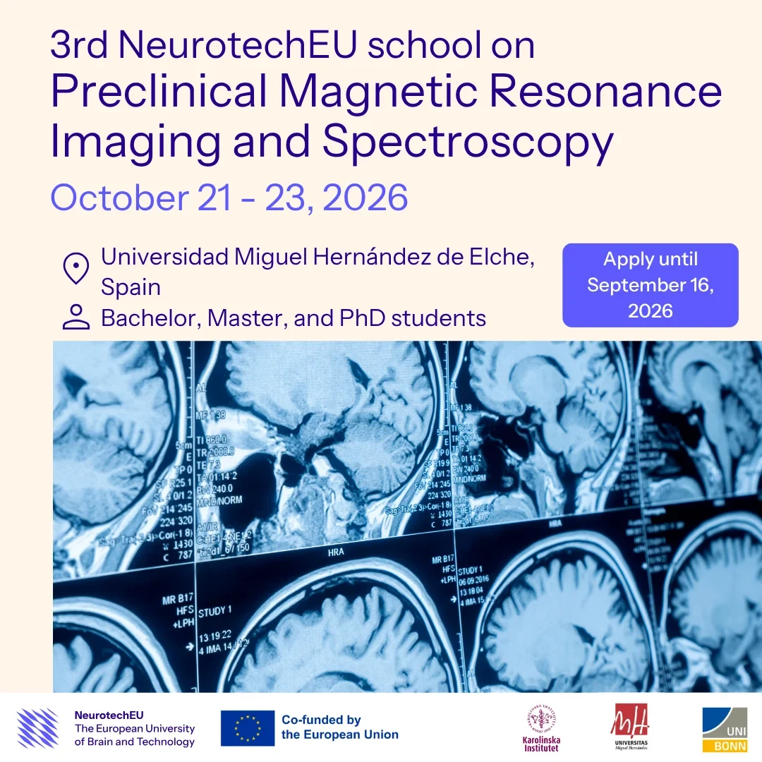 NeurotechEU Winter School on MRI
